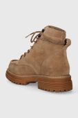Черевики Roxy жіночі колір коричневий на плоскому ходу (3571704)
