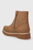 Черевики Roxy жіночі колір коричневий на плоскому ходу утеплене (3571716)