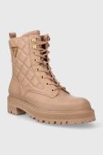 Черевики Guess BADAE жіночі колір бежевий на плоскому ходу FL7BDE ELE10 Черевики Guess BADAE жіночі колір бежевий на плоскому ходу FL7BDE ELE10