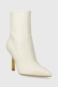Черевики Guess CIDNI жіночі колір білий на шпильці FL7CDN ELE10 Черевики Guess CIDNI жіночі колір білий на шпильці FL7CDN ELE10