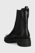 Черевики Guess MADLA3 жіночі колір чорний на плоскому ходу FL7M3D ELE10