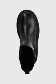 Шкіряні черевики Weekend Max Mara Calamai жіночі колір чорний на платформі 2357960132600 Шкіряні черевики Weekend Max Mara Calamai жіночі колір чорний на платформі 2357960132600