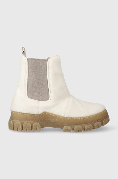 Черевики Weekend Max Mara Muschio колір бежевий на платформі 2357960534600 Черевики Weekend Max Mara Muschio колір бежевий на платформі 2357960534600