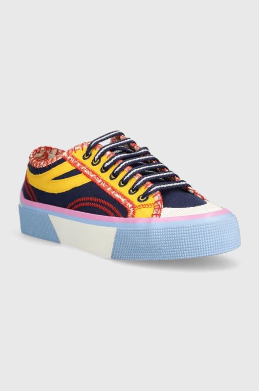 Кеди MAX&Co. Supermax x Superga жіночі колір барвистий фото 2