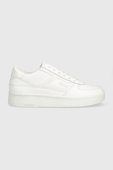 Шкіряні кросівки Guess FL7SIL LEA12 колір білий SILINA