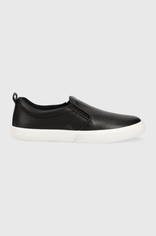 Шкіряні кеди Lauren Ralph Lauren Haddley жіночі колір чорний 802912347001