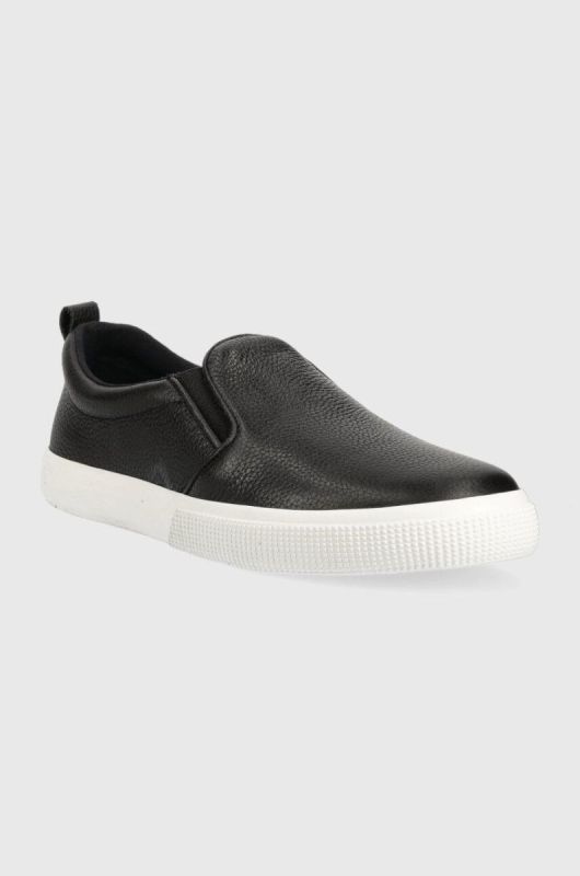 Шкіряні кеди Lauren Ralph Lauren Haddley жіночі колір чорний 802912347001 фото 2