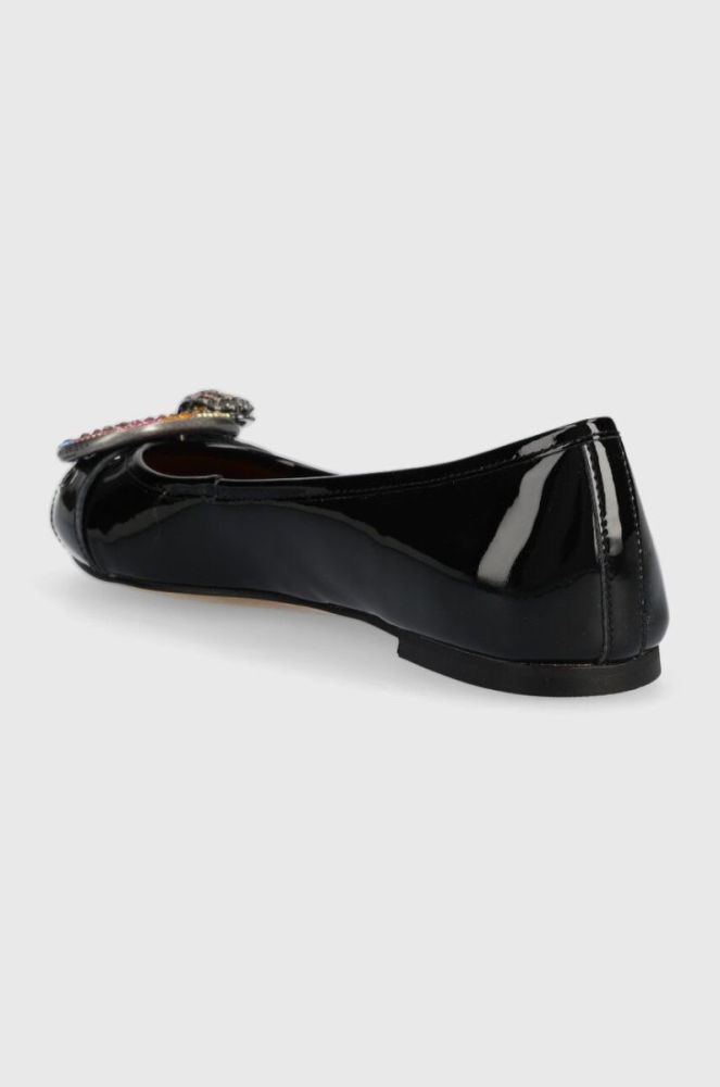 Шкіряні балетки Kurt Geiger London Mayfair Ballerina колір чорний  9989700319 фото 3
