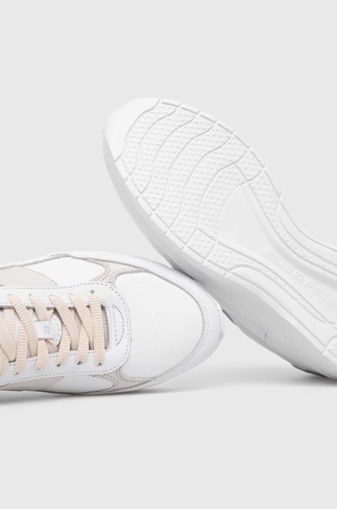Шкіряні кросівки Filling Pieces Jet Runner колір білий 17127362052 фото 4