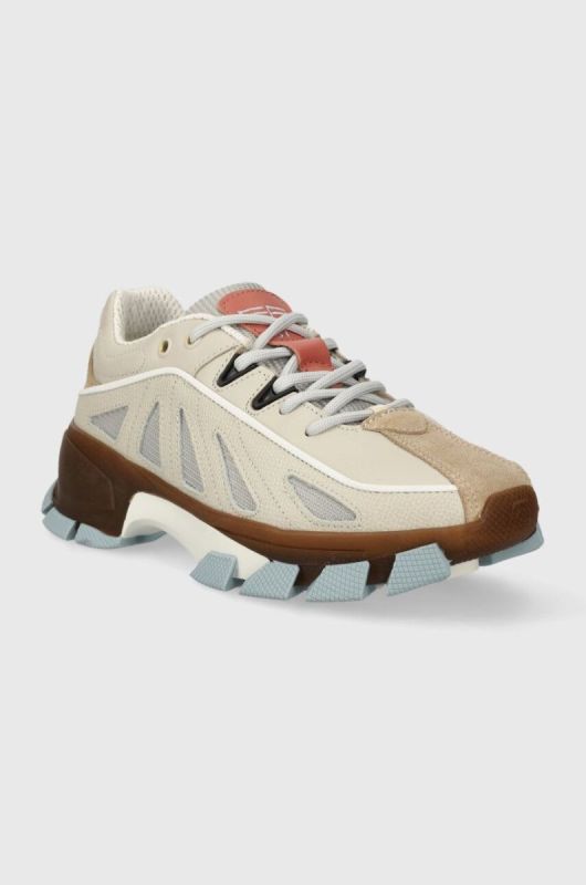 Шкіряні кросівки Filling Pieces Pace Radar колір бежевий 56098761797 фото 2