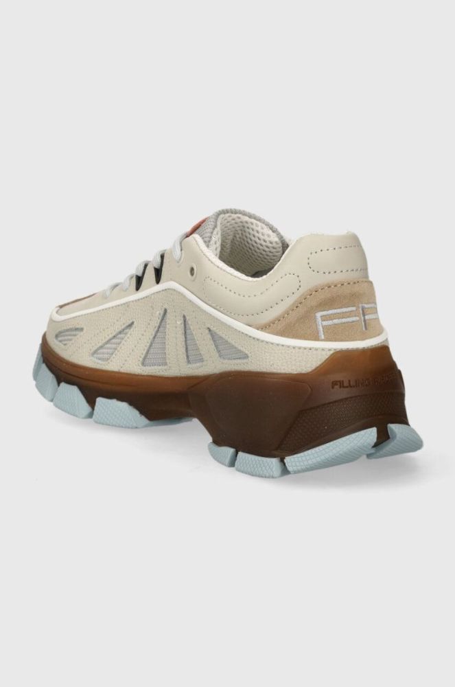 Шкіряні кросівки Filling Pieces Pace Radar колір бежевий 56098761797 фото 3