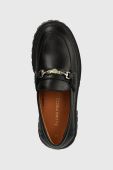 Шкіряні мокасини Filling Pieces Loafer Sierra жіночі колір чорний на плоскому ходу 44223051861