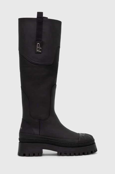 Чоботи Filling Pieces Aspen Sierra жіночі колір чорний на платформі 72623051861