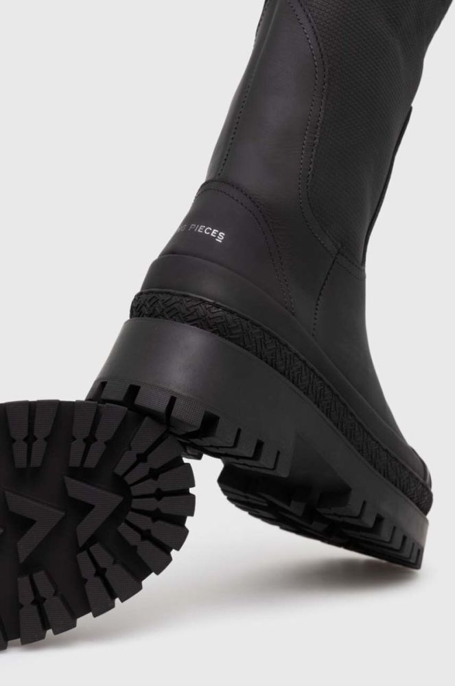 Чоботи Filling Pieces Aspen Sierra жіночі колір чорний на платформі 72623051861 фото 6