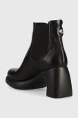 Шкіряні черевики Karl Lagerfeld ASTRAGON жіночі колір чорний каблук блок KL33840 (3368094) Шкіряні черевики Karl Lagerfeld ASTRAGON жіночі колір чорний каблук блок KL33840 (3368094)