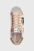 Шкіряні кросівки Karl Lagerfeld SKOOL KL60136G колір барвистий