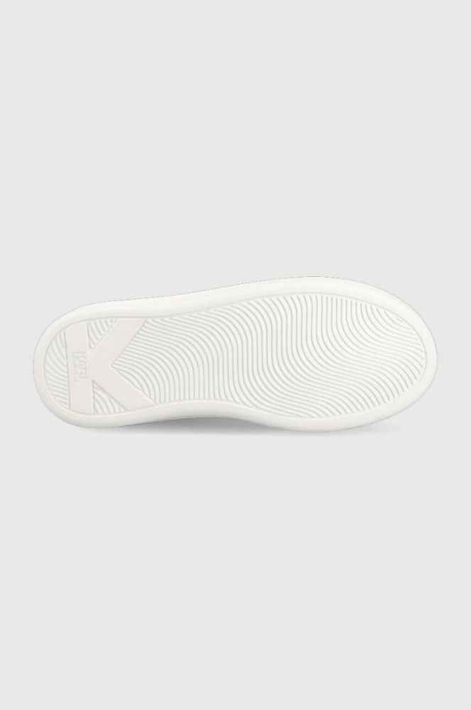 Шкіряні кросівки Karl Lagerfeld KAPRI KC колір чорний KL62523F фото 5