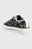 Кеди Karl Lagerfeld KAMPUS MAX жіночі колір чорний KL60418
