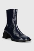 Шкіряні черевики Vagabond Shoemakers ANSIE жіночі колір синій каблук блок 5445.060.64