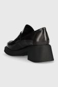 Шкіряні туфлі Vagabond Shoemakers DORAH колір сірий каблук блок 5542.004.18