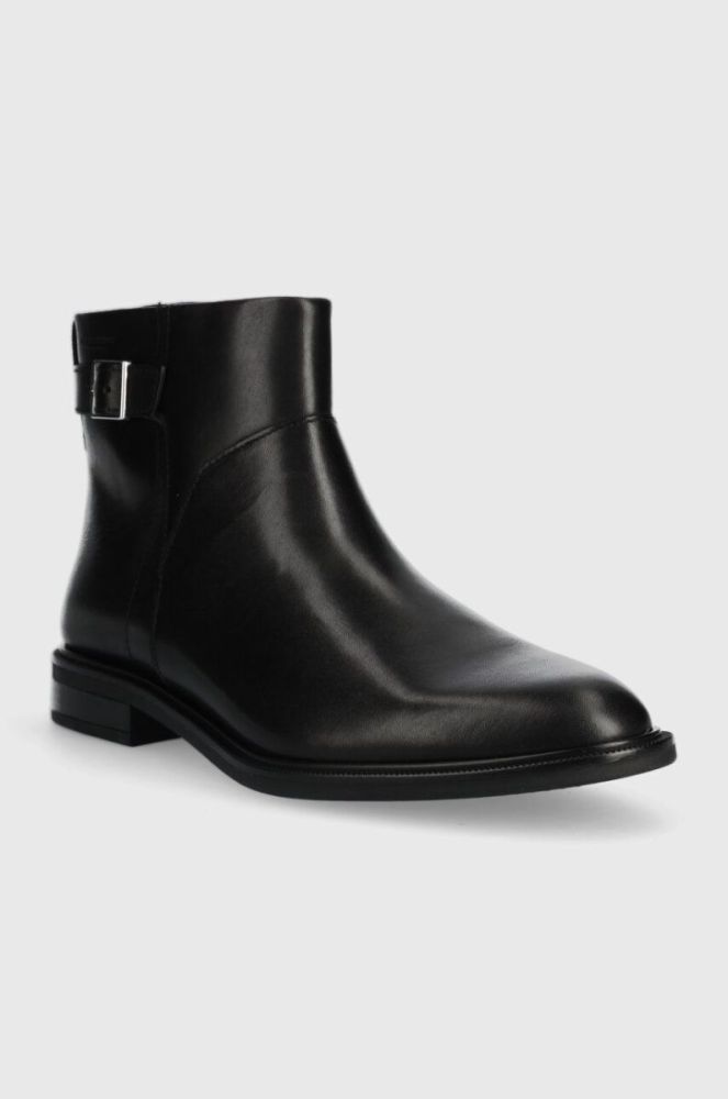 Шкіряні черевики Vagabond Shoemakers FRANCES 2.0 жіночі колір чорний на плоскому ходу 5606.101.20 фото 2