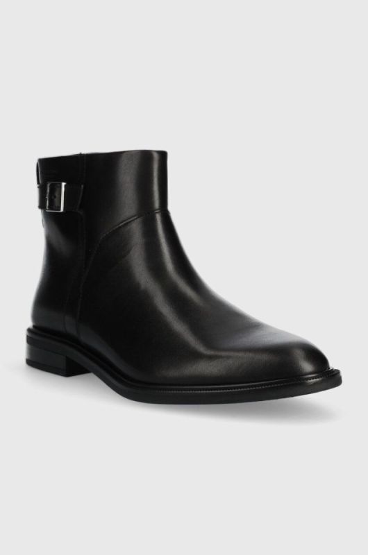 Шкіряні черевики Vagabond Shoemakers FRANCES 2.0 жіночі колір чорний на плоскому ходу 5606.101.20 фото 2