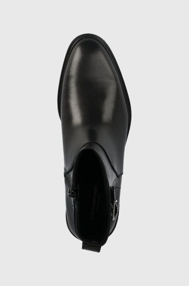 Шкіряні черевики Vagabond Shoemakers FRANCES 2.0 жіночі колір чорний на плоскому ходу 5606.101.20 фото 4