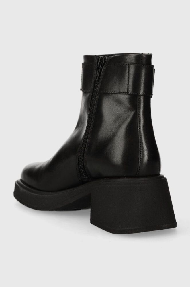 Шкіряні черевики Vagabond Shoemakers DORAH жіночі колір чорний каблук блок 5642.201.20 фото 3