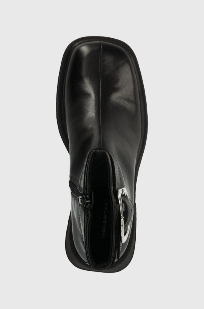 Шкіряні черевики Vagabond Shoemakers DORAH жіночі колір чорний каблук блок 5642.201.20 фото 4