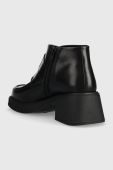 Шкіряні черевики Vagabond Shoemakers DORAH жіночі колір чорний каблук блок 5642.301.20 Шкіряні черевики Vagabond Shoemakers DORAH жіночі колір чорний каблук блок 5642.301.20