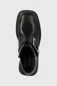 Шкіряні черевики Vagabond Shoemakers DORAH жіночі колір чорний каблук блок 5642.301.20 Шкіряні черевики Vagabond Shoemakers DORAH жіночі колір чорний каблук блок 5642.301.20