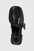 Шкіряні туфлі Vagabond Shoemakers ANSIE колір чорний каблук блок 5645.101.20