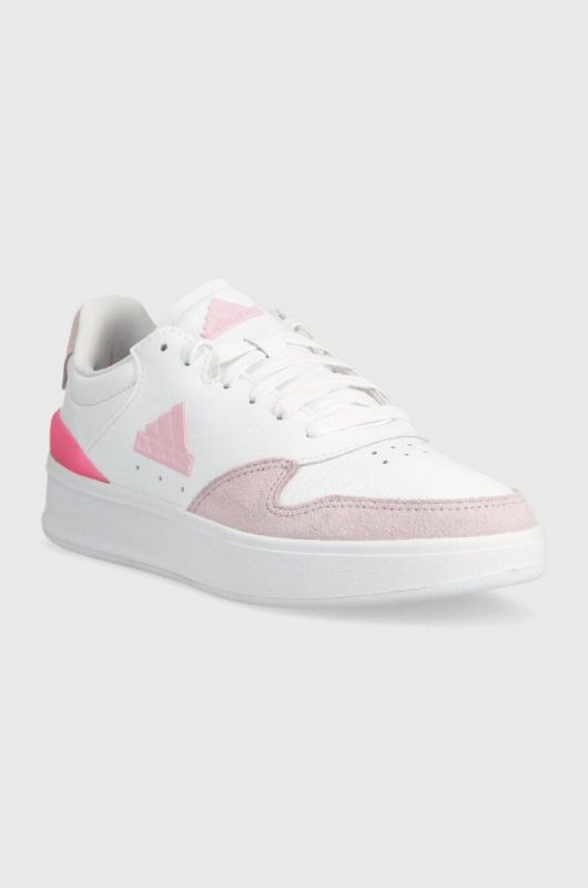 Шкіряні кросівки adidas KANTANA колір білий (3334242) фото 2