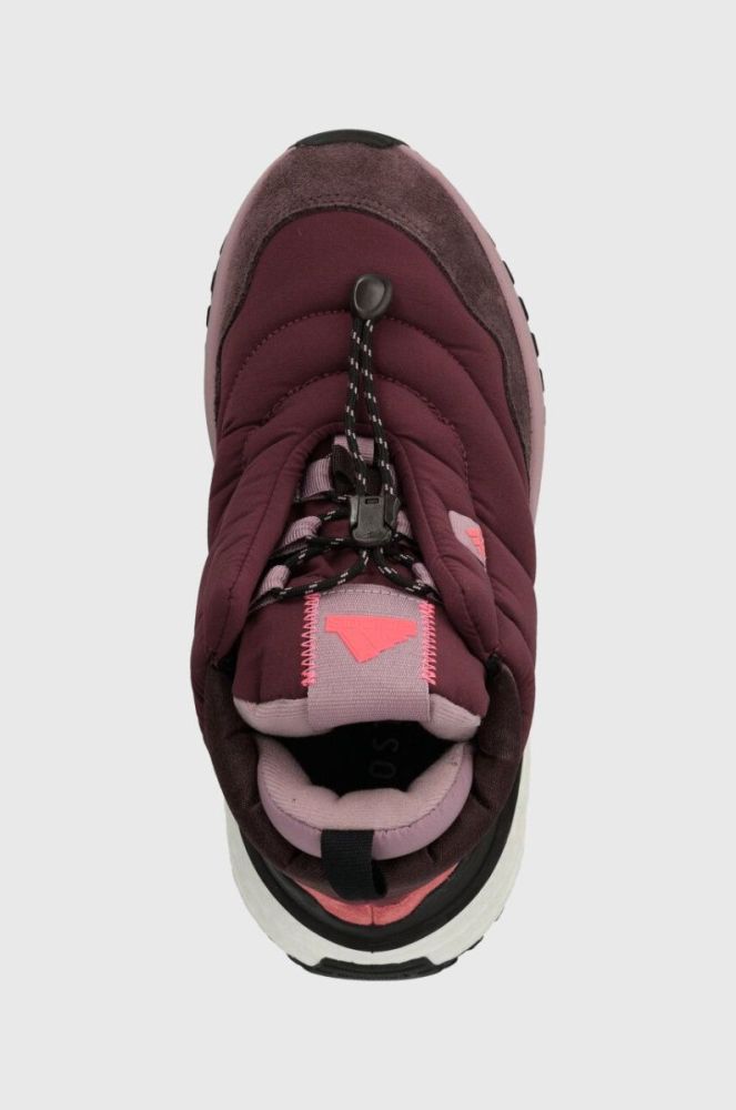 Кросівки adidas X_Plrboost Puffer колір бордовий фото 4