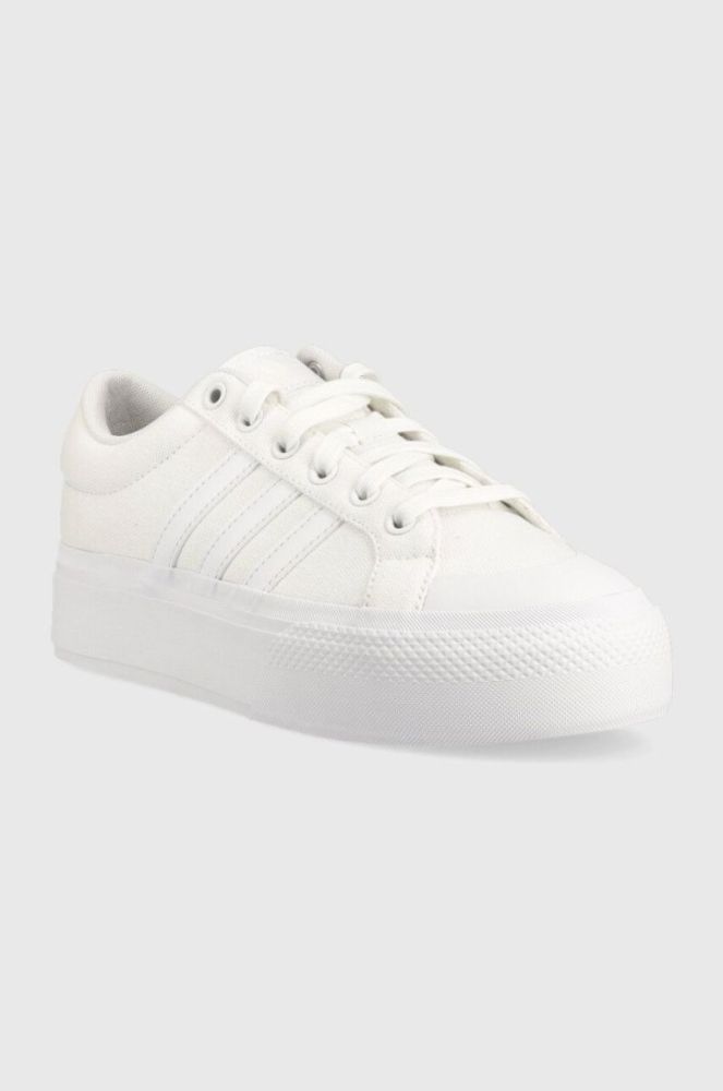 Кеди adidas жіночі колір білий (3305995) фото 2