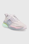 Бігові кросівки adidas AlphaBoost V1 колір фіолетовий