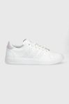 Шкіряні кросівки adidas ADVANTAGE PREMIUM колір білий Шкіряні кросівки adidas ADVANTAGE PREMIUM колір білий