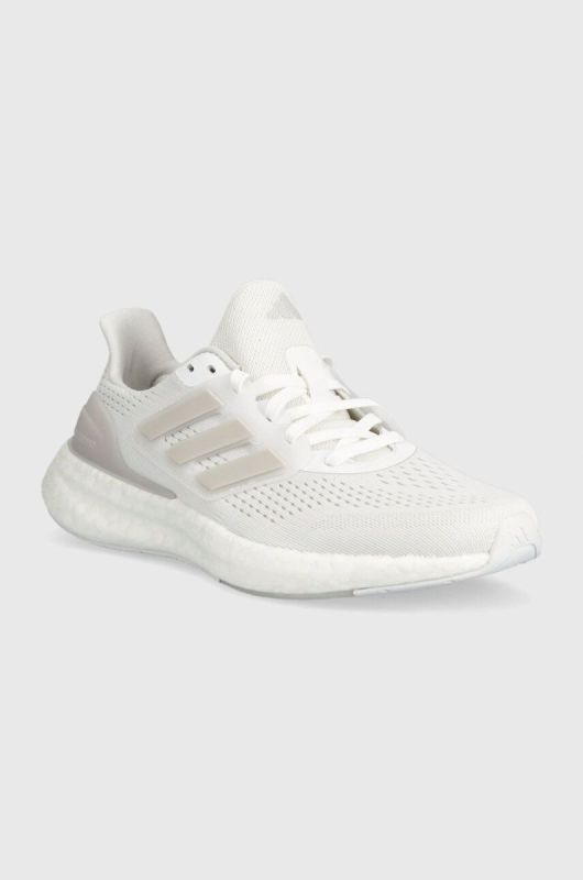 Бігові кросівки adidas Performance Pureboost 23 колір білий (3509067) фото 2