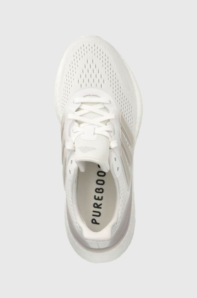 Бігові кросівки adidas Performance Pureboost 23 колір білий (3509067) фото 4