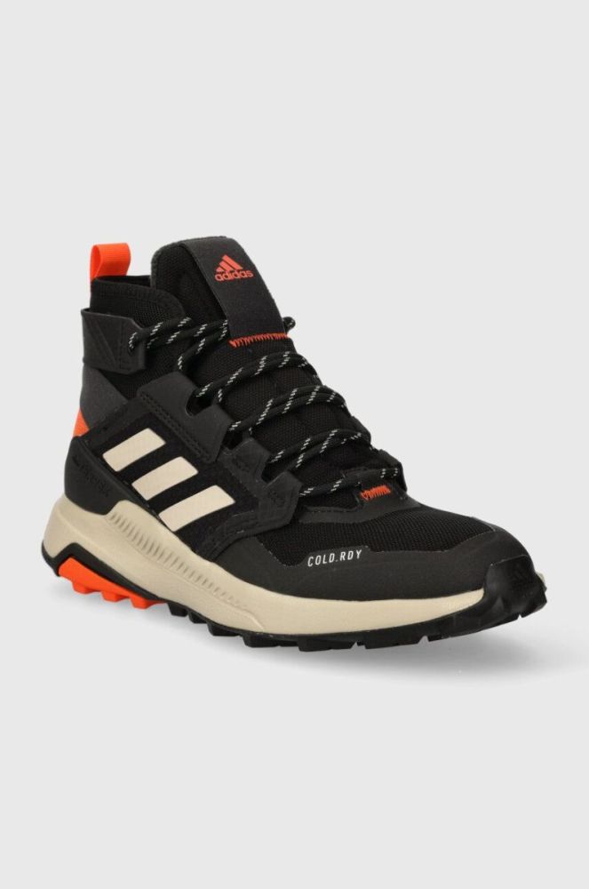 Черевики adidas TERREX жіночі колір чорний злегка утеплена фото 2
