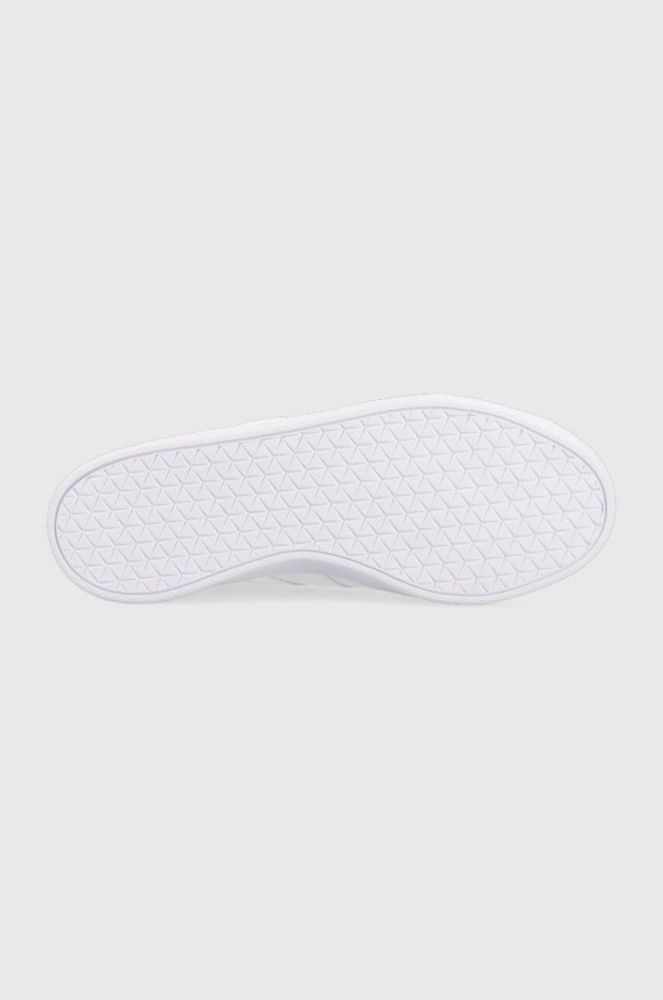 Шкіряні кросівки adidas COURT колір білий фото 5
