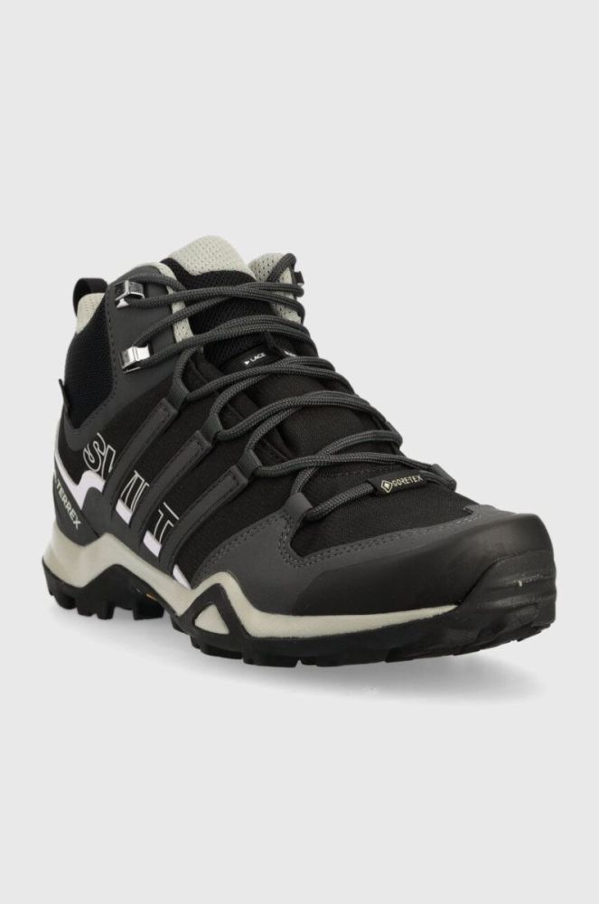 Черевики adidas TERREX Swift R2 Mid GTX жіночі колір чорний EF3357-CBLACK/DGS фото 2