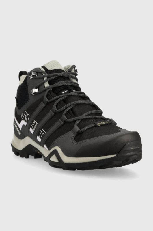 Черевики adidas TERREX Swift R2 Mid GTX жіночі колір чорний EF3357-CBLACK/DGS фото 2