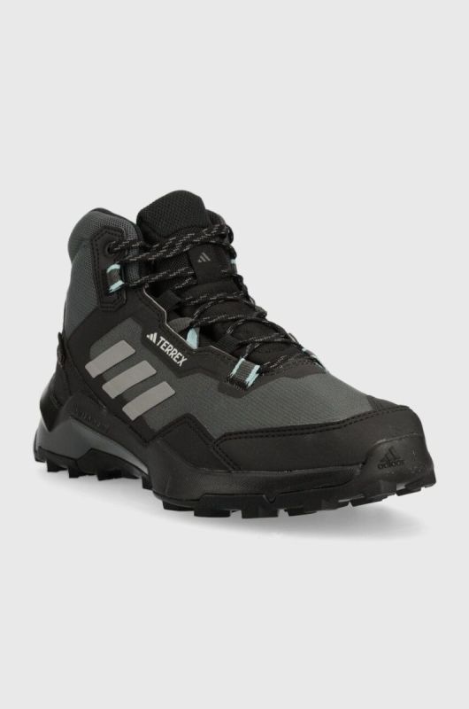 Черевики adidas TERREX AX4 Mid GTX жіночі колір чорний фото 2