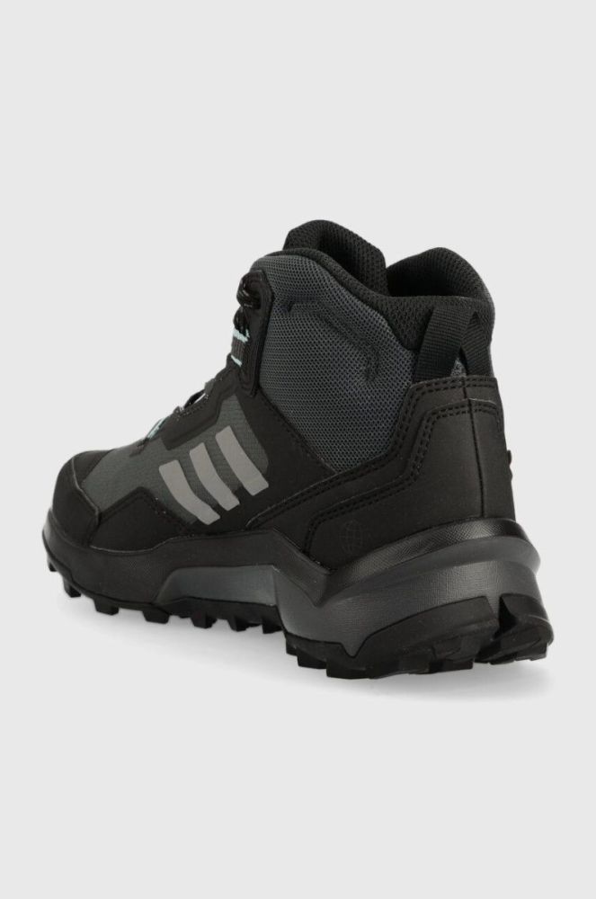 Черевики adidas TERREX AX4 Mid GTX жіночі колір чорний фото 3