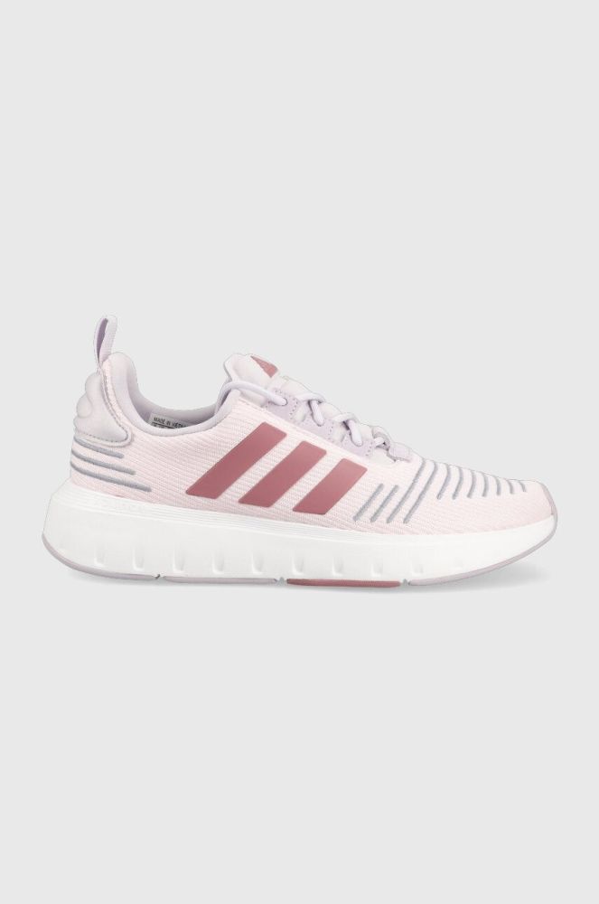 Бігові кросівки adidas Swift Run 23 колір рожевий