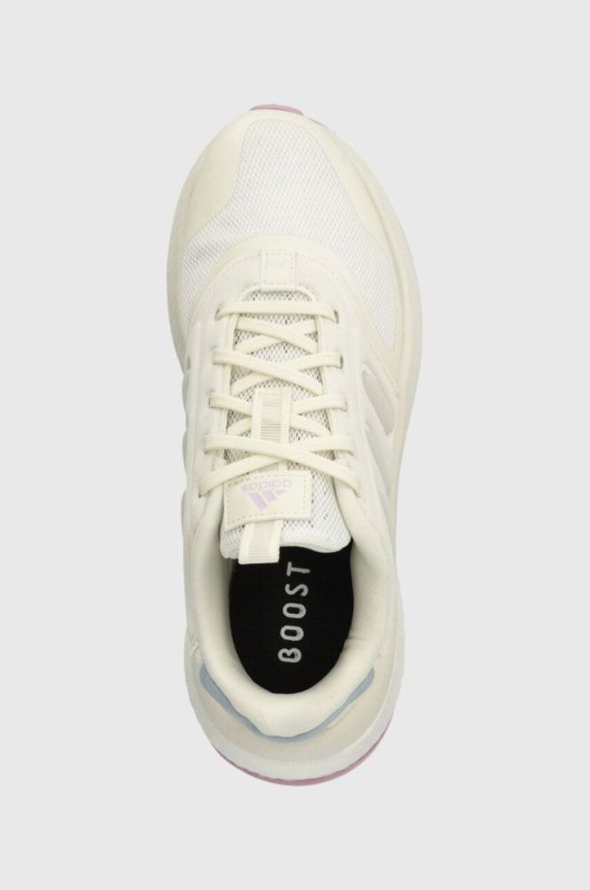 Бігові кросівки adidas X_Plrphase колір бежевий фото 4