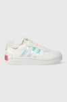Шкіряні кросівки adidas POSTMOVE колір білий Шкіряні кросівки adidas POSTMOVE колір білий