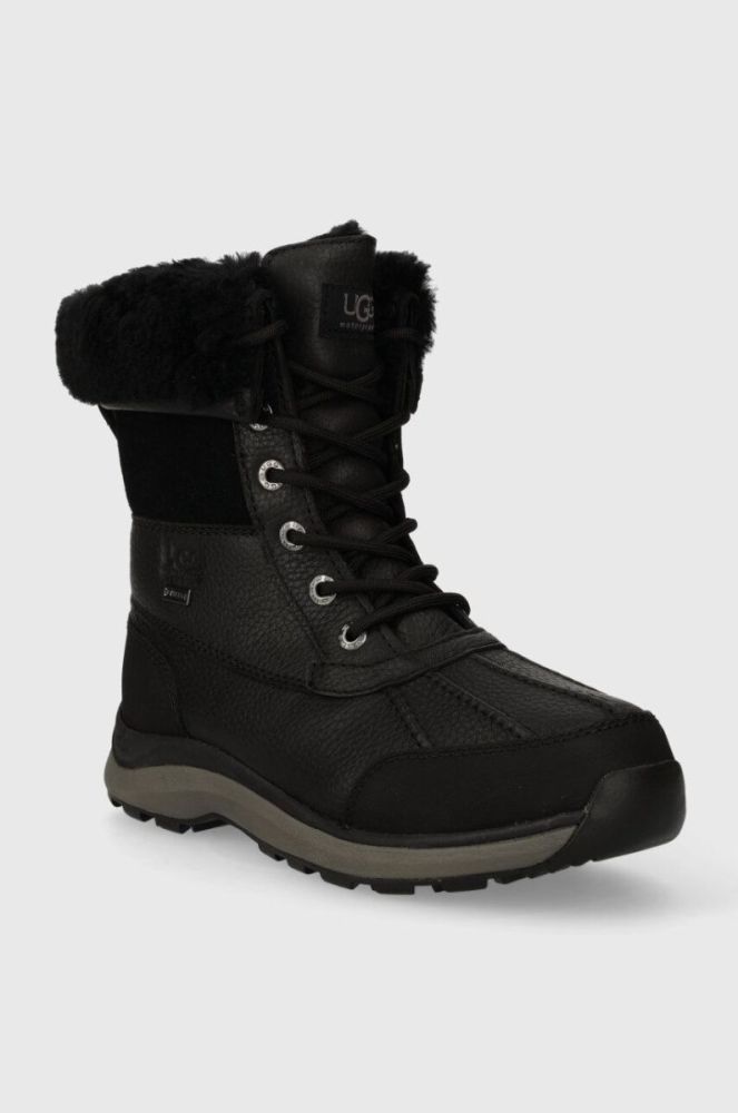 Черевики UGG Adirondack Boot III жіночі колір чорний на плоскому ходу утеплене 1095141 фото 2