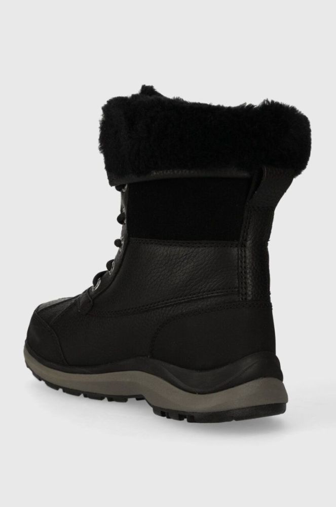 Черевики UGG Adirondack Boot III жіночі колір чорний на плоскому ходу утеплене 1095141 фото 3